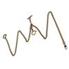 Bronze Vintage Pocket Watch Chain 3 Hook T Bar Classic Antique Present  Vest Chain