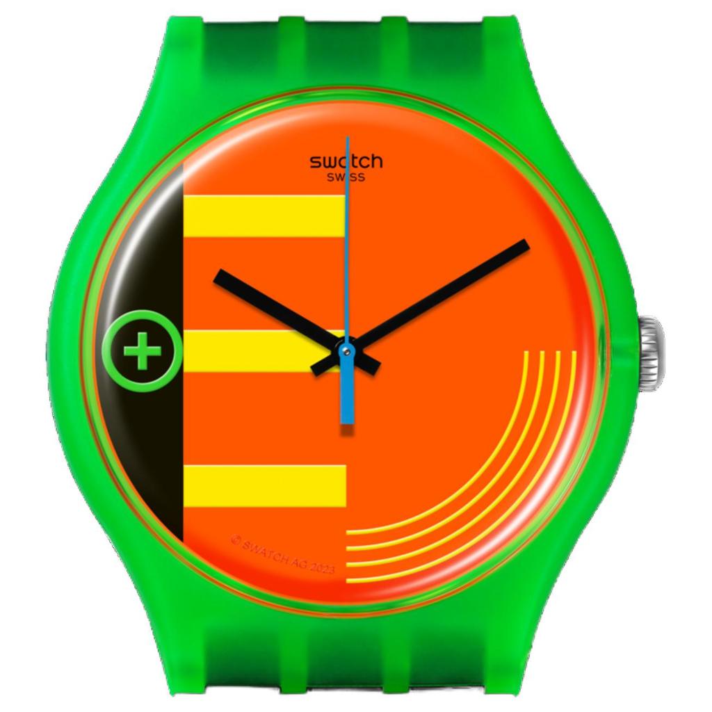 SWATCH Unisex Orange Watch SO29G106 SO29G106