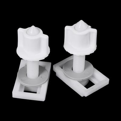 Gasket for Toilet Lid Toilet Seat Hinges Fasteners Kits Toilet Seats Fitting Screws and Nuts