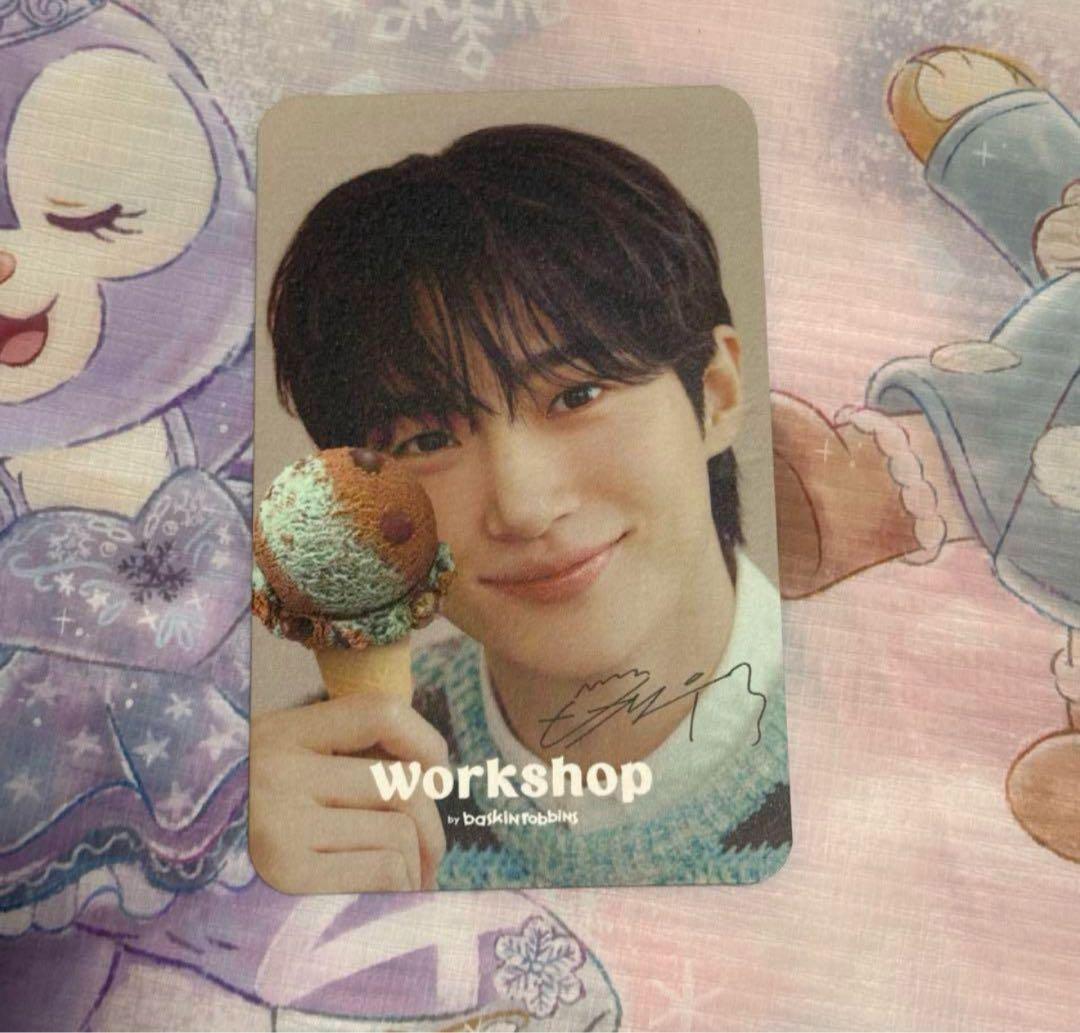 [USED] South Korea Baskin Robbins 31 Byun Woo-seok trading card