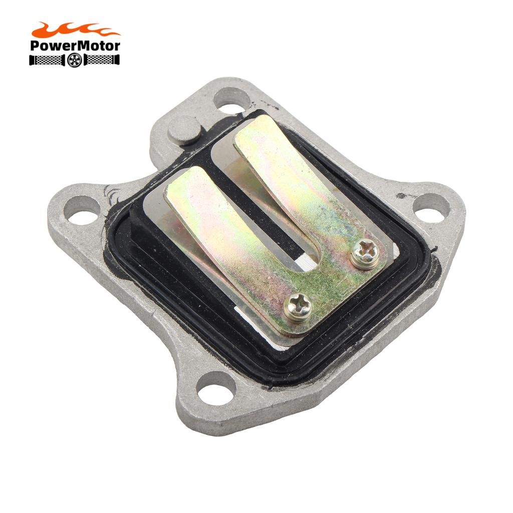 For Jialing CJ50 Motorcycle Reed Valve Block With Petals Membran Assy Two-Stroke Moped Scooter Valves Moto Accesorios