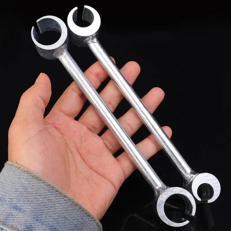 Double Head Door Hinge Repair Spanner Adjusting Door Hinge Gap Wrench Hinges Repair Wrenches Hand Tools Spanners For Round Bolt