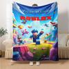 Roblox Customize Your Name Blanket Cozy Customizable Blanket Soft Warm Cozy Versatile for Bed Nap Chair Bedding Four Seasons Universal
