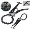 Rolling Exhaust Pipe Cutter Carbon Steel Tailpipe Cutter Chain Pipe Cutter  Pipeline Modification