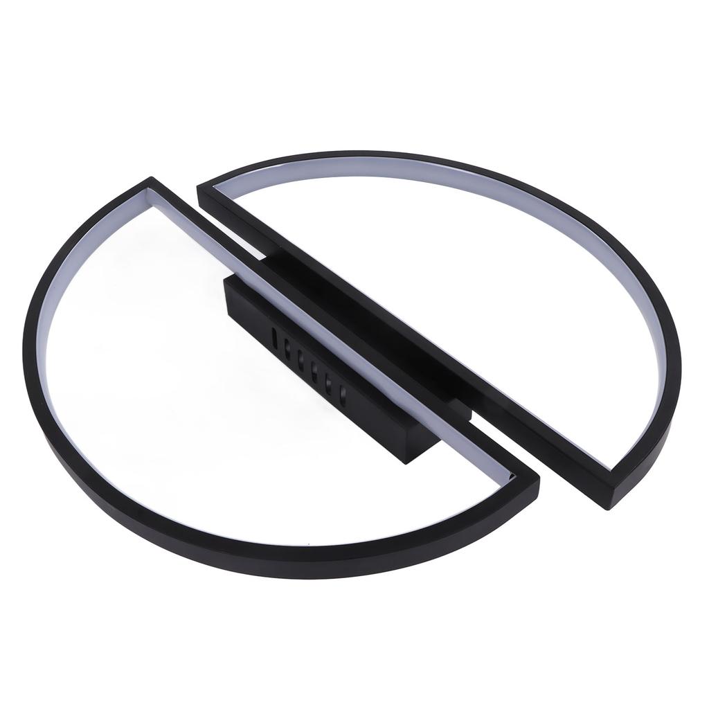 Semicircle Ceiling Light Semicircle Design Simple Style Warm Light Durable Metal LED Ceiling Light