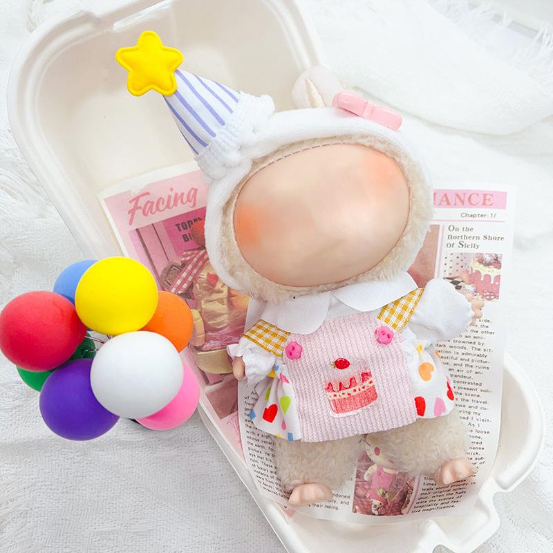 Trendy 17Cm Plush Toy Clothing Set - Cute Outfits & Accessories For Play & Collecting Party Clothes Dress Up