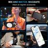 LC.IMEEKE L6 Do iPhone 13 mini/12 mini Etui Pokrowiec na Telefon z Powlekanej Skóry PU PC TPU Kompatybilny z MagSafe