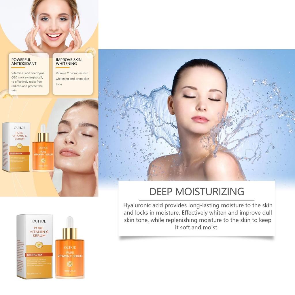 Ouhoe Vitamin C Serum Gentle Daily Moisturizing Nourishing Hydrating Skin Elixir