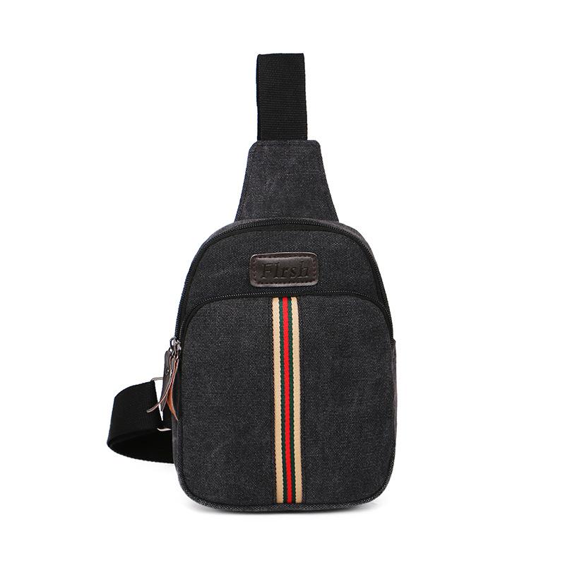 

TS JYL laptop bag,Direct 2016 Men Washed Canvas Bag Leisure Red Stripe Crossbody Chest OneSize чёрный
