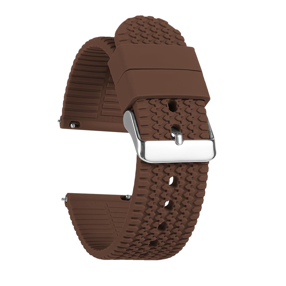 18mm 20mm 22mm 24mm Soft Rubber Strap Silicone Watch Band for Seiko for Rolex Bracelet Quick Release Sport Replacement Wristband