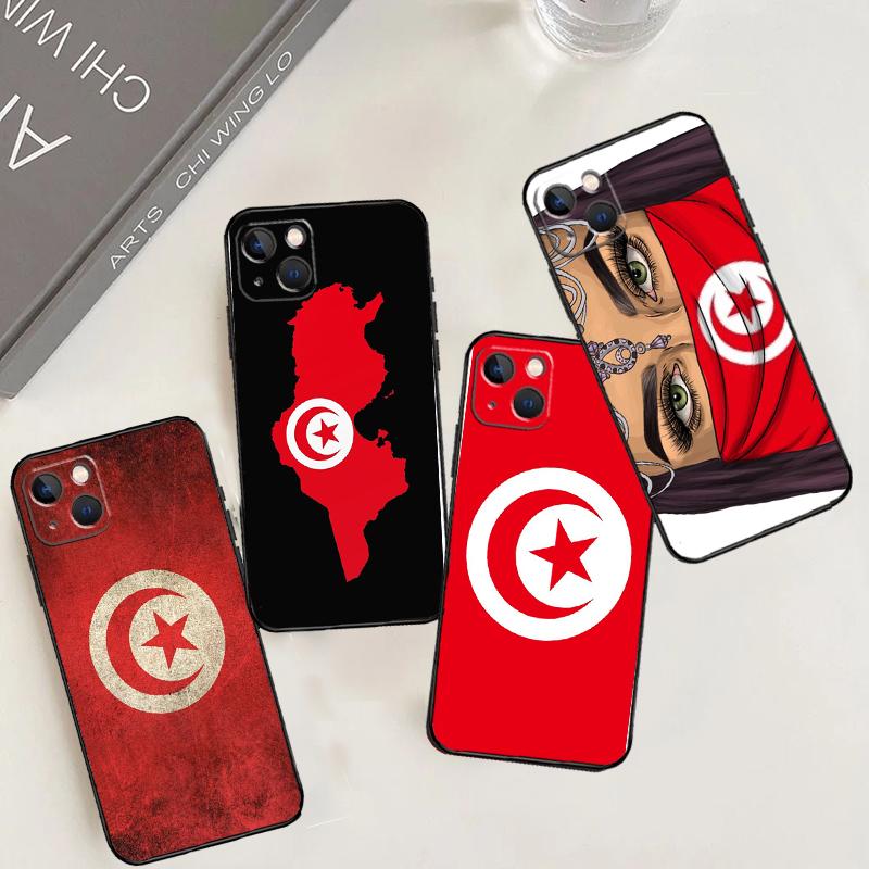 Tunisia Flag Map Case For Xiaomi 15T Pro 13T 14T 14 15 Ultra 17 Pro Max POCO F8 Pro F5 F6 F7 X5 X6 X7 Cover