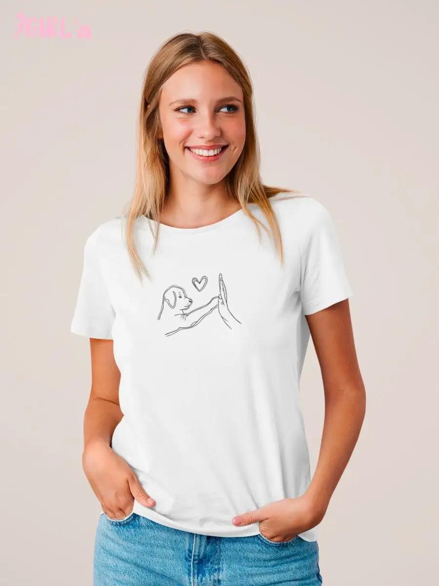 Женская белая унисекс футболка с христианским принтом M