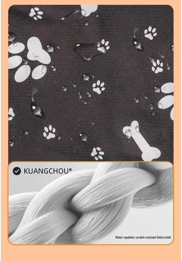 Portable Foldable Pet Travel Bag - Breathable Carrier for Cats and Dogs