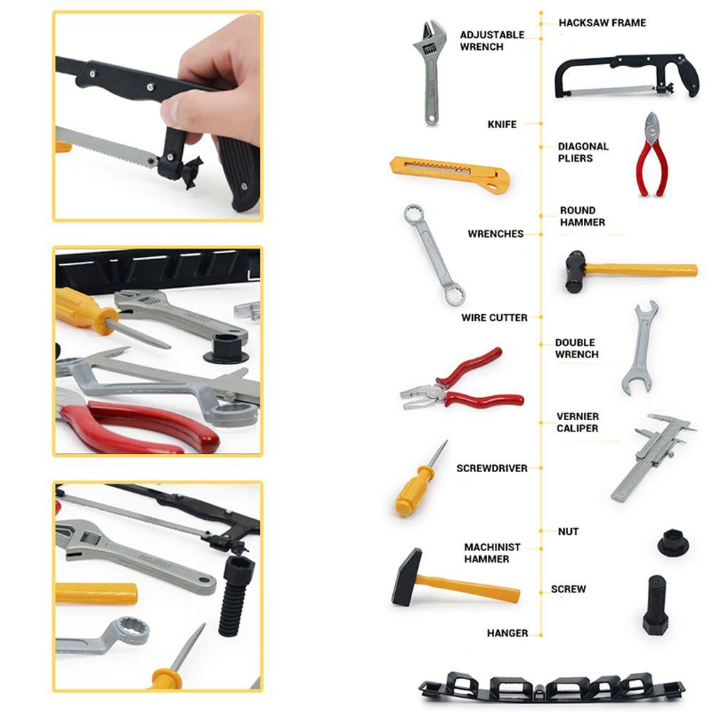 Toys Safe Kids Toys Simulation Repair Tools Set Pretend Play Toy Children Maintenance Tools