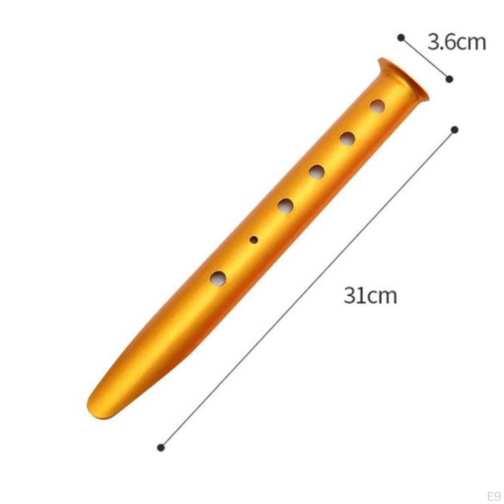 5 Stakes Pegs Ground Nails Tent Nail Snow for Canopy