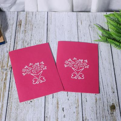 Special Holiday Card Thickened Texture Valentines Novelty Paper Exquisite Day Card
