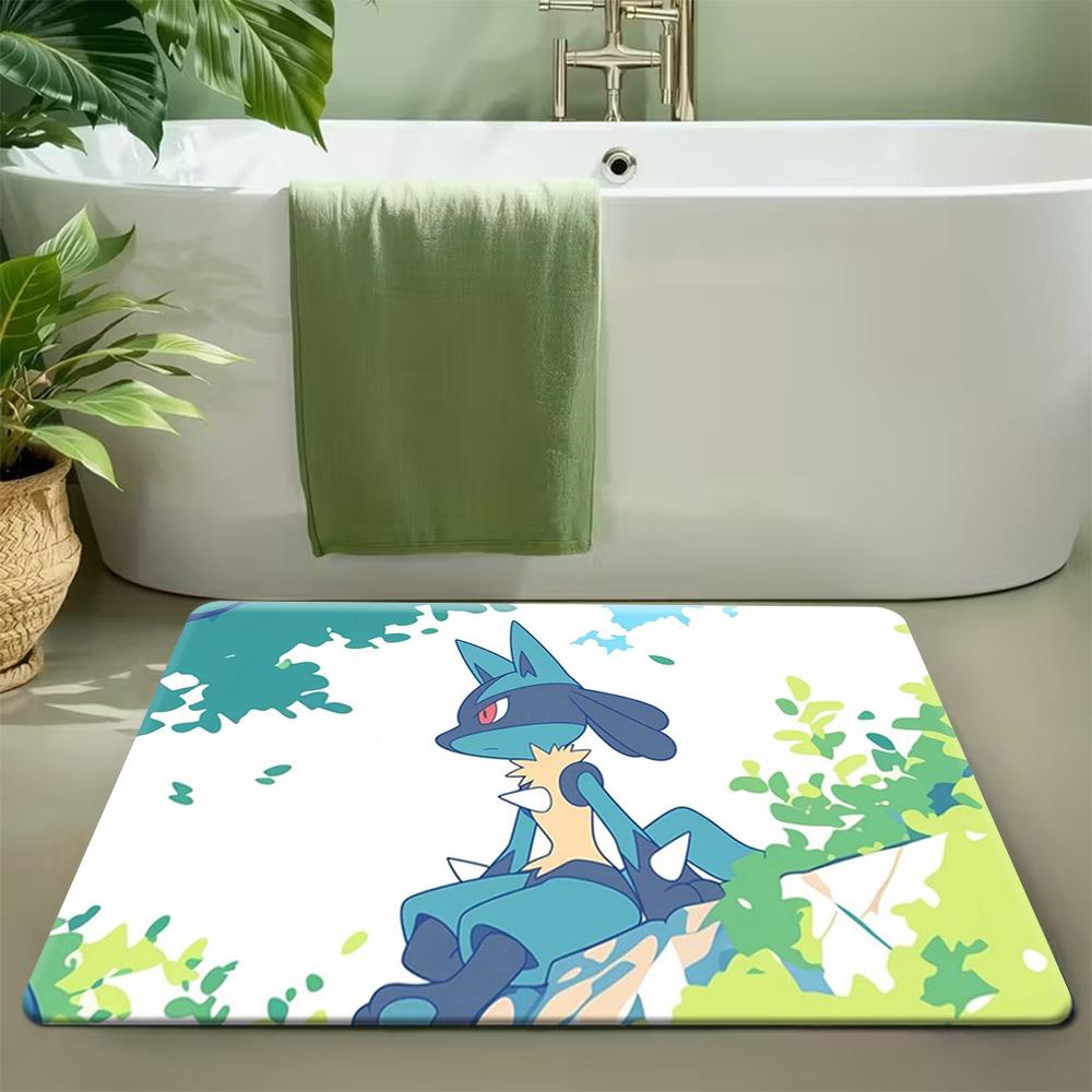 

Pokemon Trainer and Mew Underwater Aquarium Print Non-Slip Floor Mat Doormat 40cm x 60cm