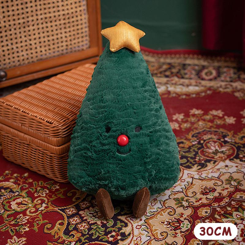 20/30/40/42/45/48Cm Colorful Christmas Decorations Plush Pillows Gingerbread Man Figurines Christmas Gifts