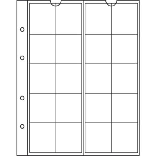 Leuchtturm Numis Münzblätter 5er Pack (NH20)