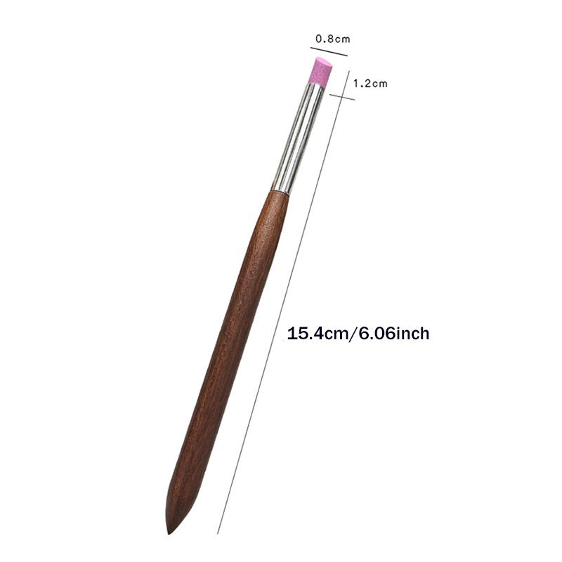 Effortless Nail Care with Quartz Grinding Pen Efficient Cuticle Remover Tool for Home Manicure