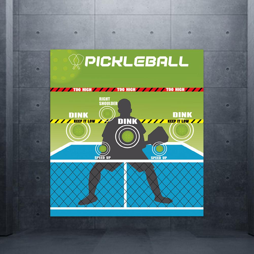 Pickleball Practice Board Pickleball Dink Wall Pad Pickleball Training Dink Pad for Outdoor & Indoor Court Use