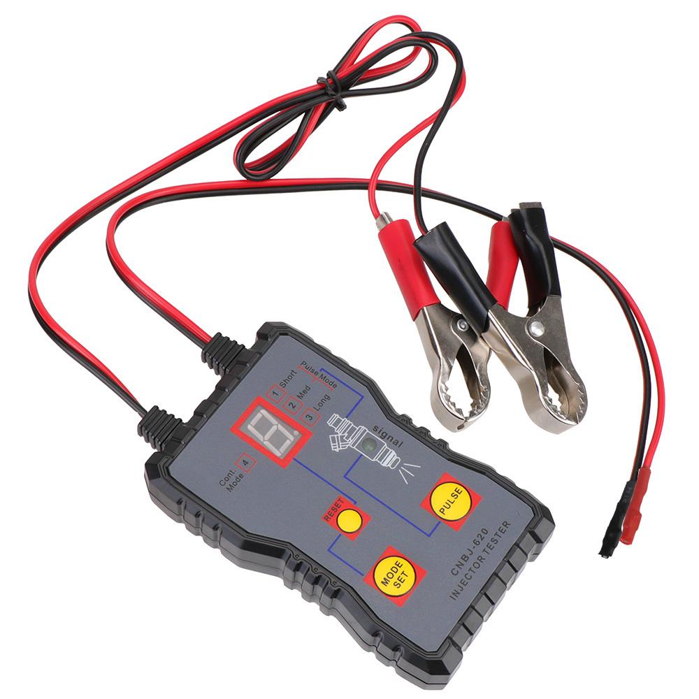 

Очиститель для промывки инжектора, набор инструментов для автомобильной чистки, профессиональный 4 режима Plus, тестер автомобильных топливных форсунок чёрный