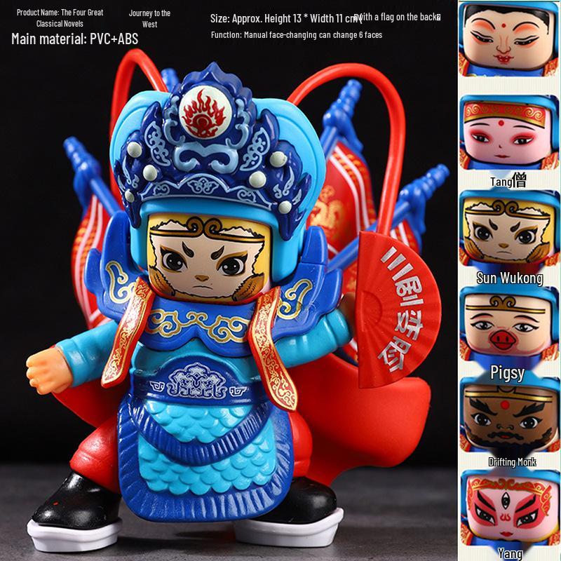 Sichuan Opera Face-Changing Doll: Creative Peking Opera Souvenir Toy from Chengdu