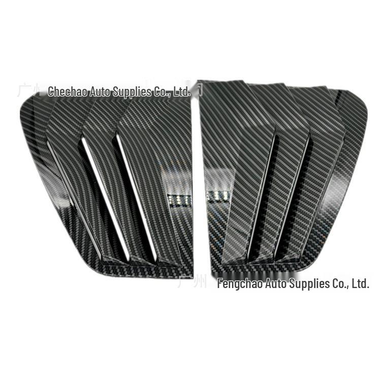 

Volkswagen Golf 7 2013-2020 Rear Quarter Window Louvers, Mustang Style Decorative Exterior