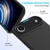 For iPhone 17 Air Case Drop Proof Liquid Silicone Soft Lining Back Phone Cover