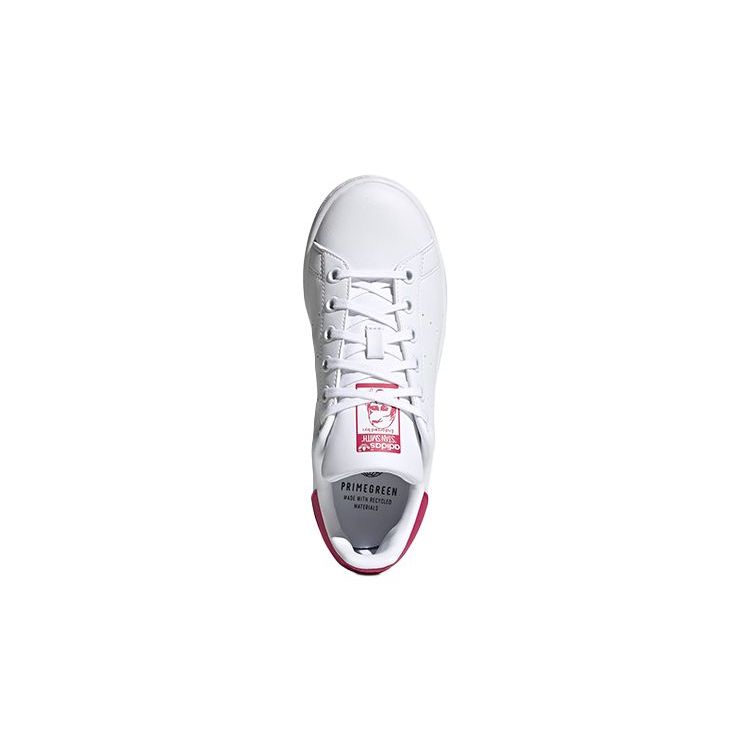 adidas Stan Smith J White Bold Pink Kids Sneakers Cloud-White FX7522