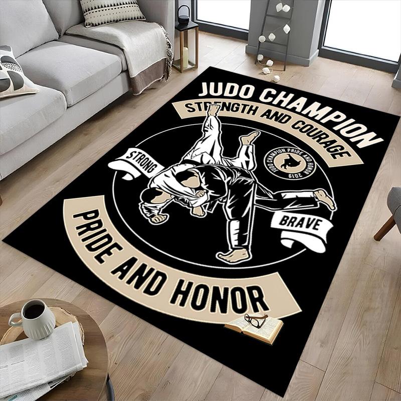 1pc Judo Champion Carpet, Office Rug Outdoor Mat Home Decor Area Carpet Festival