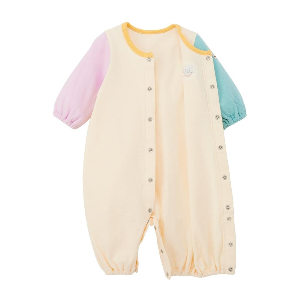 MIKIHOUSE HOT BISCUITS Two-Way All-in-One, Boys' and Girls' Baby/Kids' Clothing, Multicolor, Size 50 (50-60cm), 70-2615-142