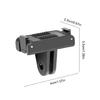 Quick Attach Magnetic Camera Support Adapter Mount Lightweight for Action Camera 5pro/4/3 Travel and Sport Use