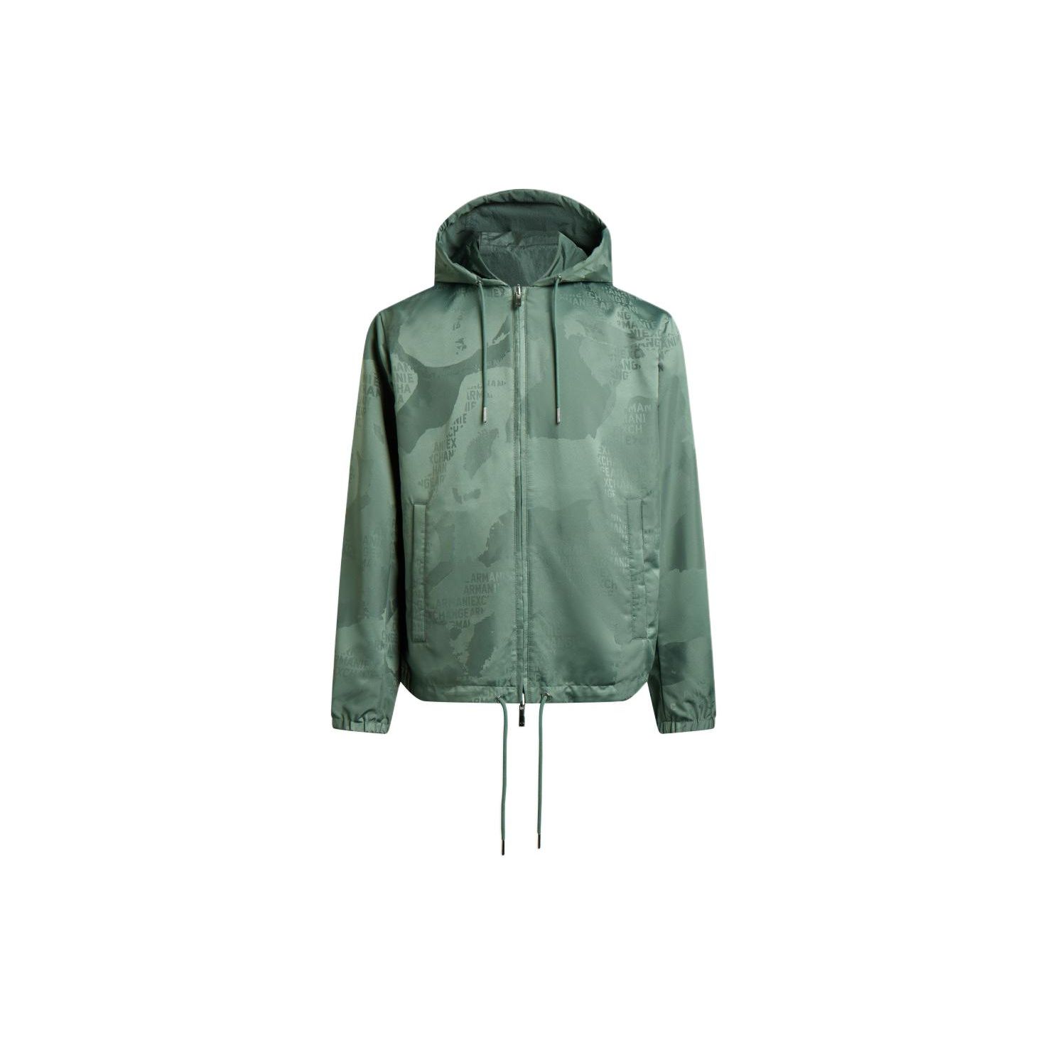 Armani Exchange SS24 Letter Print Zipper