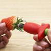 1 Pcs Manual Strawberry Berry Stem And Leaf Remover Fruit Corer Kitchen Tool Home Supplies