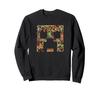 Minecraft Creeper Big Face Collage Sweatshirt