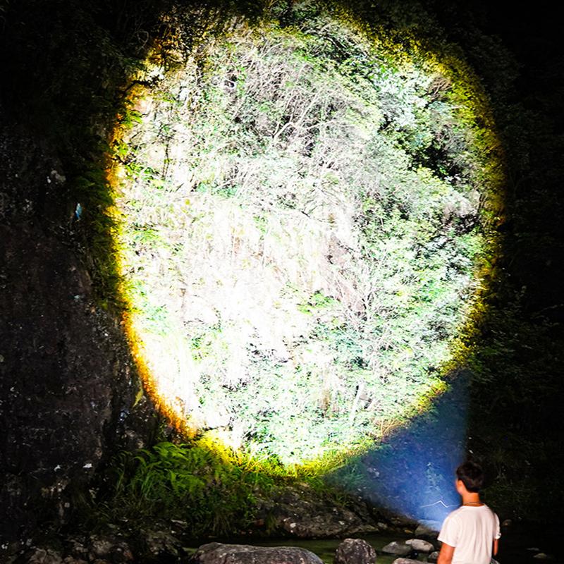 Rechargeable Outdoor Camping Light Tent Lamp Portable Foldable Flashlight Emergency Power Bank Work Floodlight
