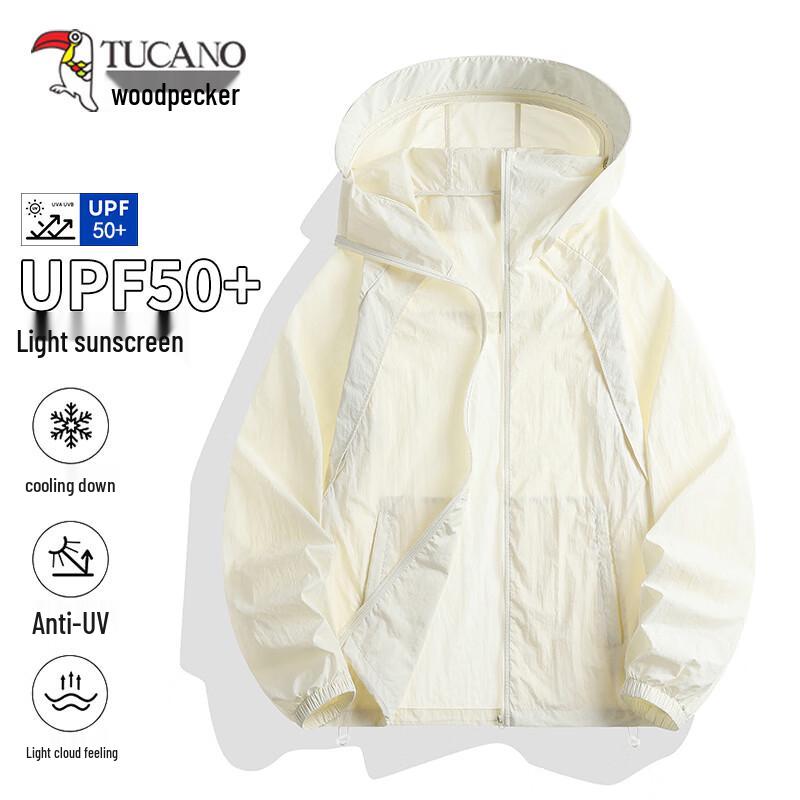 TUCANO Men s Summer Ice Silk UV Protection Hooded Jacket 2XL