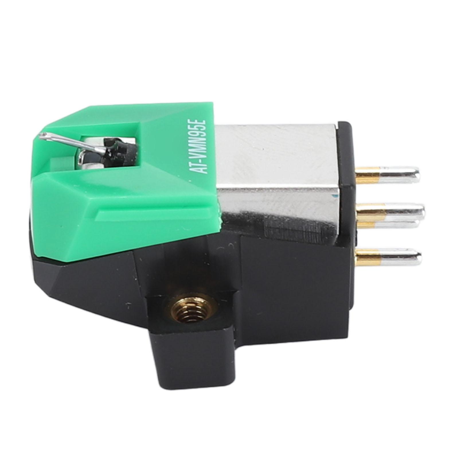 

AT VM95E Двойной подвижный магнитный поворотный картридж Сменный профессиональный магнитный картридж Стилус