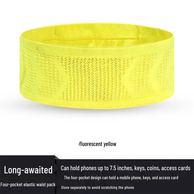 High Elasticity Multifunctional Running Waist Belt for Outdoor Sports & Fitness (Unisex)