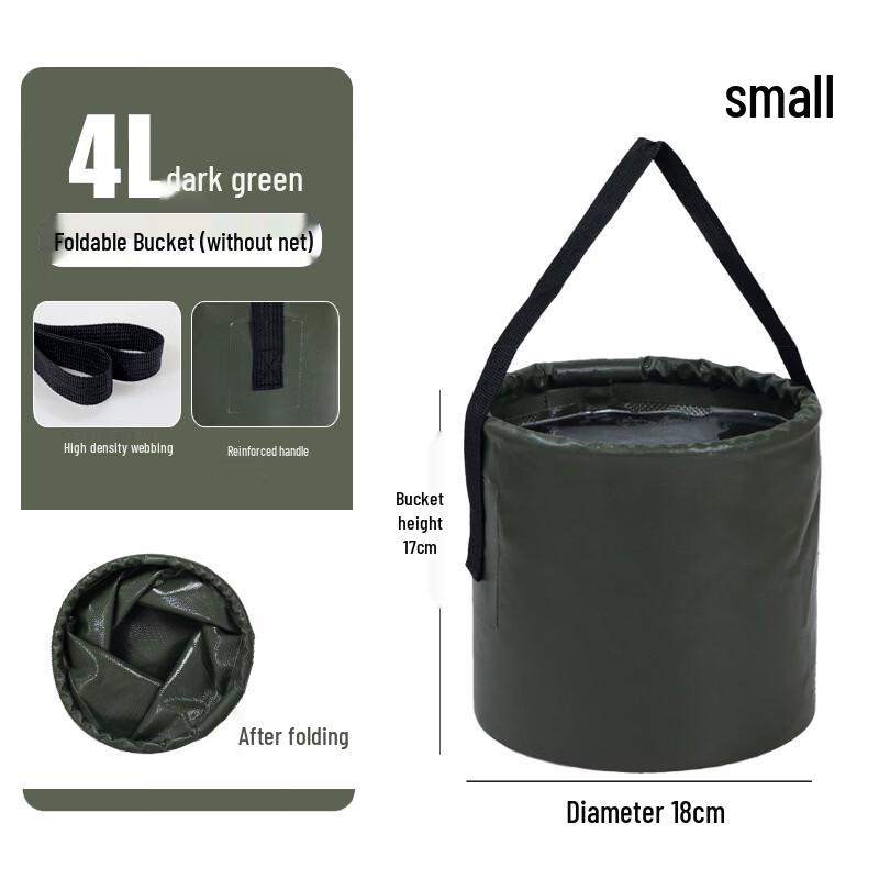 Collapsible Fishing Water Bucket