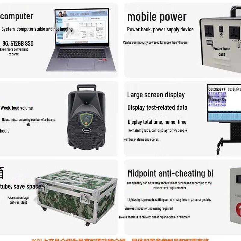 Tianlangxin Electronic Running Lap Counter & Timer System