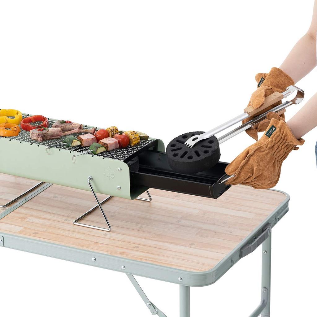 LOGOS Tabletop Robata Grill Medium 50cm Wide X Deep X 18cm High (81060940) (approx.) 23.5cm