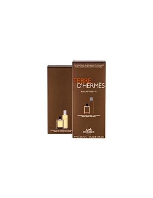 Hermes Terre D Hermes Eau De Toilette Travel Spray and Refill Set
