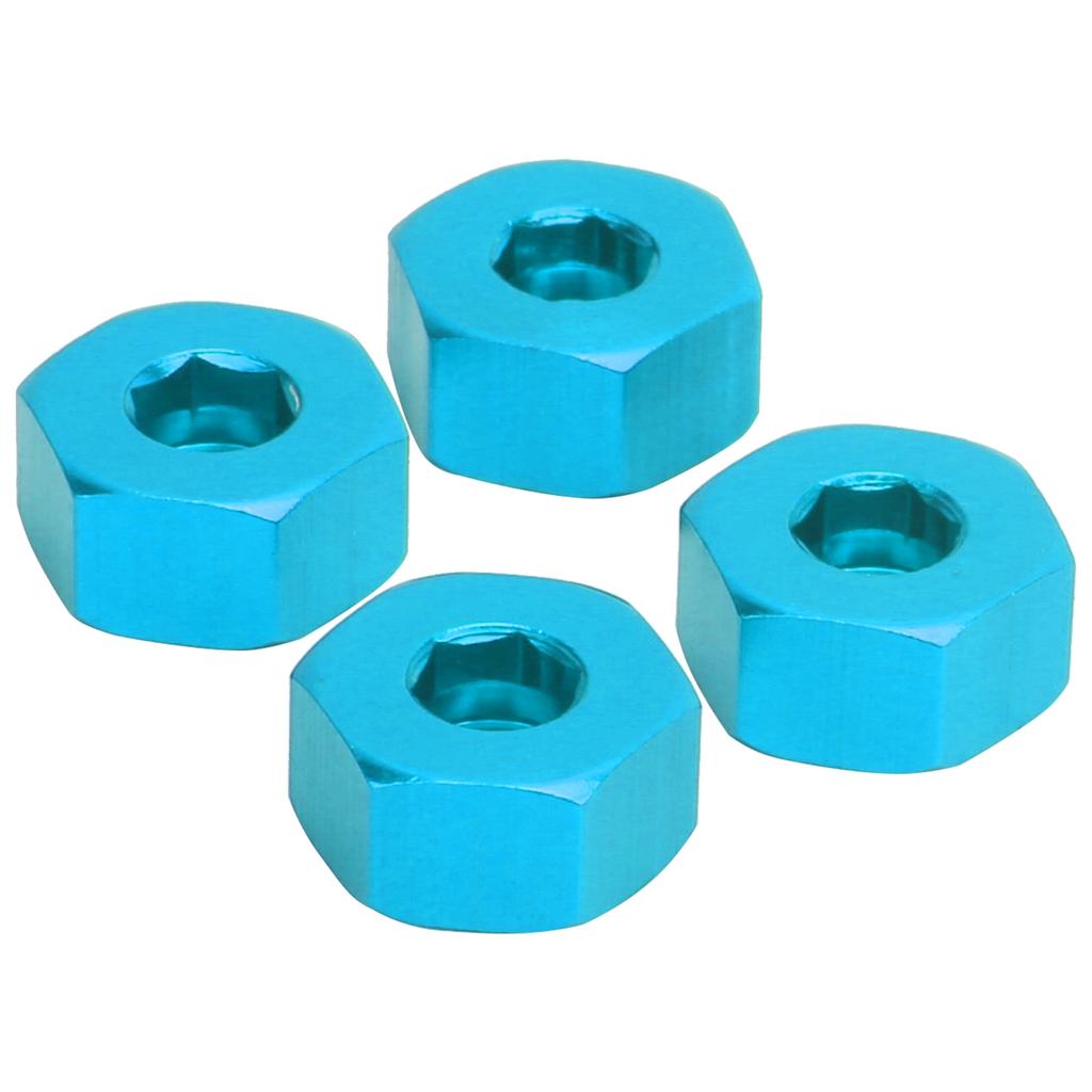 4pcs 5mm to 12mm Combiner Wheel Hub Hex Adapter Accessory for WPL D12 1Celsius10 RC Trucks