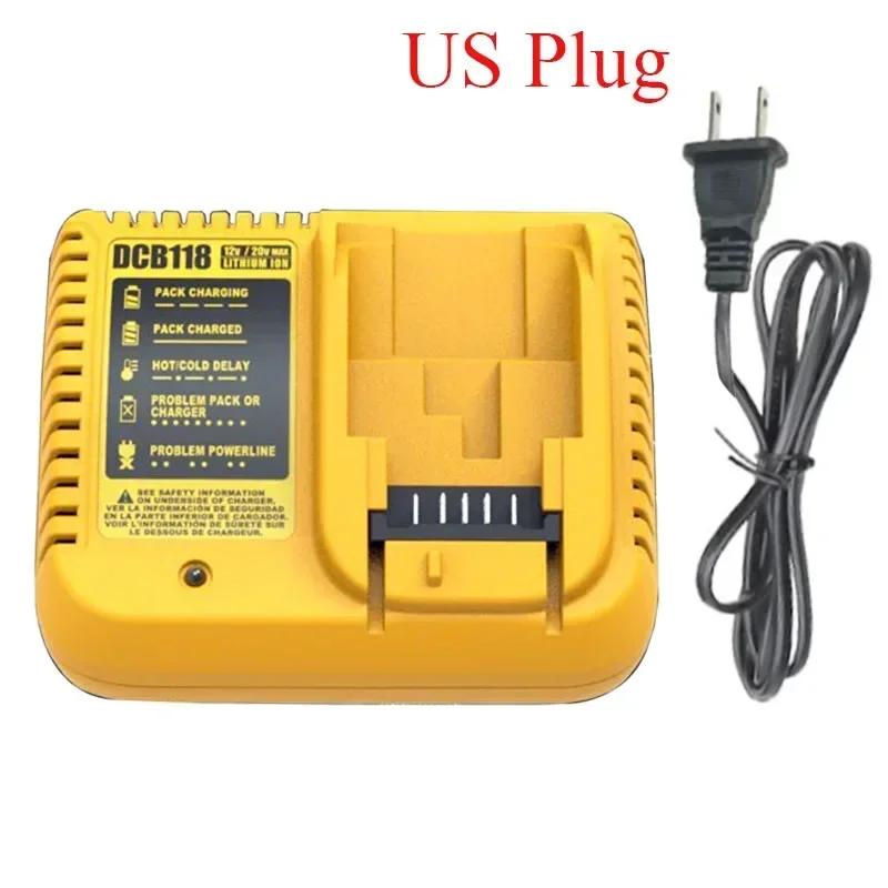 DCB118 Charger For 18V 20V Lithium Battery DCB120 DCB140 DCB183 DCB180 DCB200 DCB206 DCB609 DCB112 DCB115 DCB105 DCB107