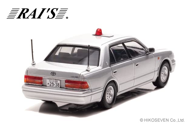 Scale Toyota Crown 2000 Osaka Prefectural Police Traffic Department Traffic Mobile Unit Vehicle Finished Product RAI'S 1/43 (JZS155Z) (Unmarked