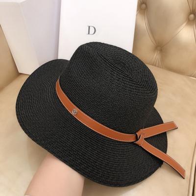 2020 Women Straw Hats Sun Hats Female Wide Brim Beach Hat Bow Summer Hat Anti Uv Straw Sun Hats