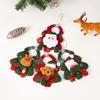 1PC Small Santa Claus Snowman Doll Christmas Tree Ornament Decoration Happy New Year Doll Hanging Pendant Decor For Home