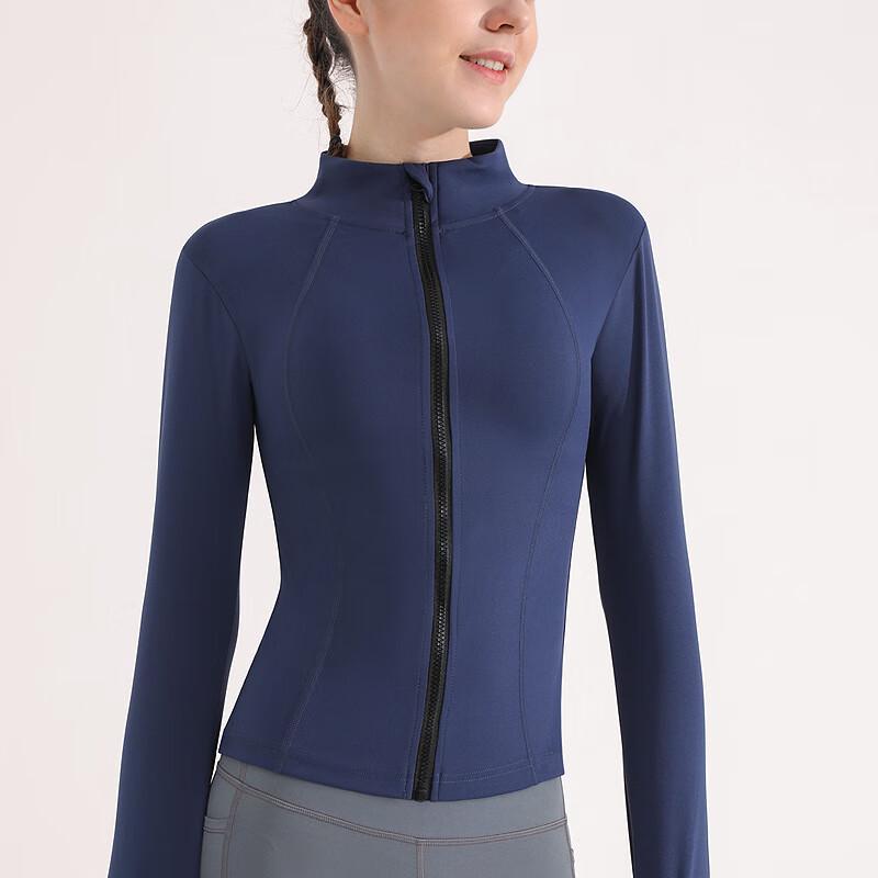 Women's Zipper Yoga & Running Long Sleeve Top